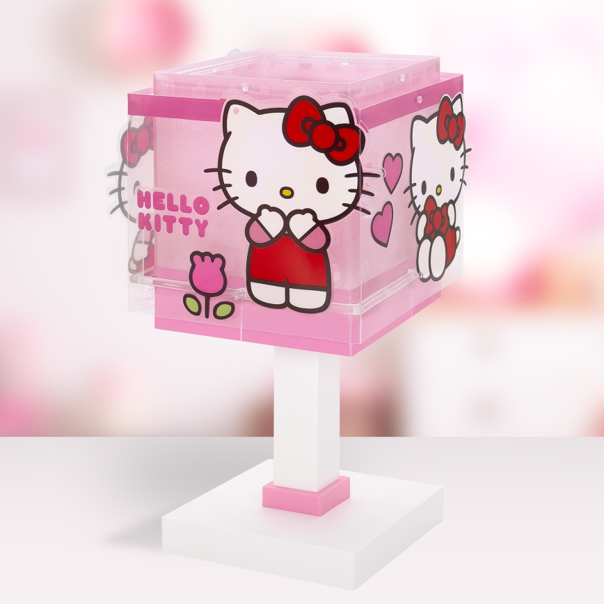 Dalber 73261 - HELLO KITTY LED-laualamp lastele 1xG4/4W/230V roosa
