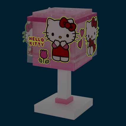 Dalber 73261 - HELLO KITTY LED-laualamp lastele 1xG4/4W/230V roosa