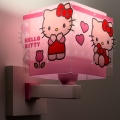Dalber 73269 - Laste seinavalgusti HELLO KITTY 1xE27/15W/230V roosa