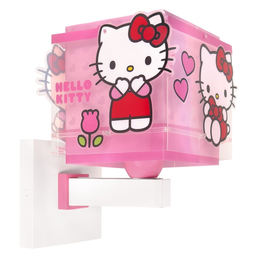 Dalber 73269 - Laste seinavalgusti HELLO KITTY 1xE27/15W/230V roosa