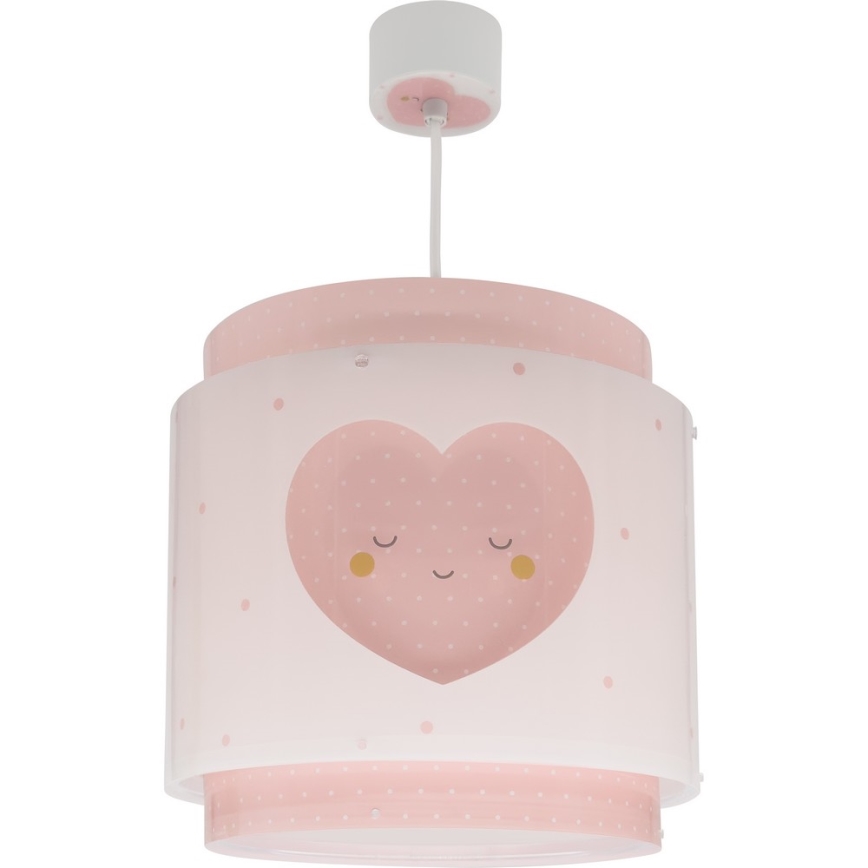 Dalber 76012S - Lühter lastetuppa BABY DREAMS 1xE27/15W/230V roosa