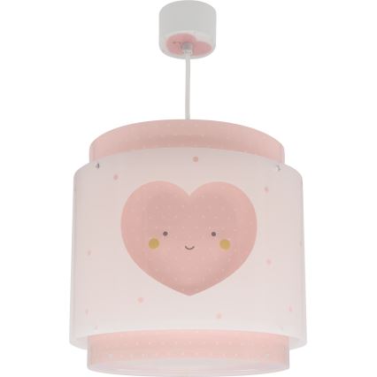 Dalber 76012S - Lühter lastetuppa BABY DREAMS 1xE27/15W/230V roosa