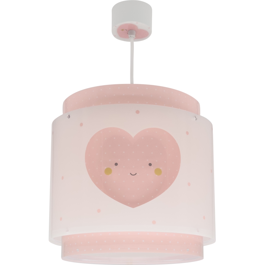 Dalber 76012S - Lühter lastetuppa BABY DREAMS 1xE27/15W/230V roosa