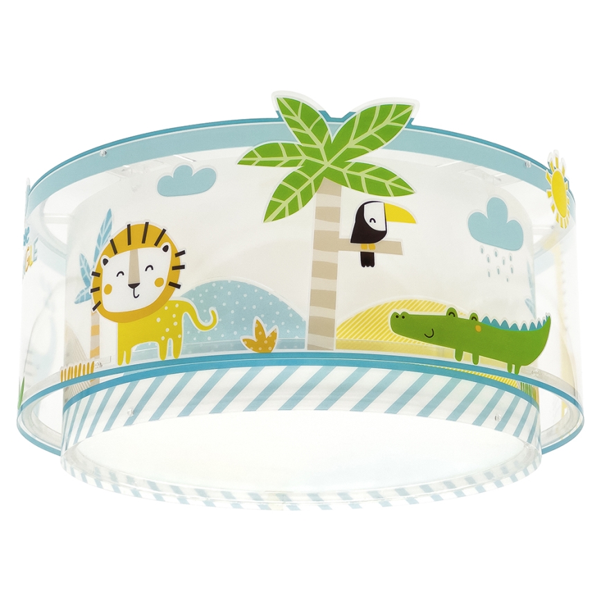 Dalber 76116 - Laevalgusti lastele JUNGLE 2xE27/15W/230V