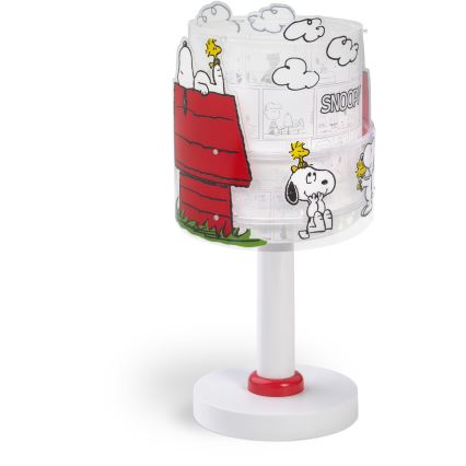 Dalber 76301 - SNOOPY LED-laualamp lastele 1xG4/4W/230V valge/punane