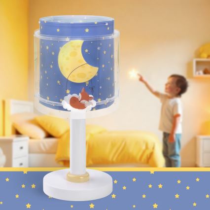 Dalber 76631 - LED laste öölamp MOON DREAMS 1xG4/4W/230V sinine
