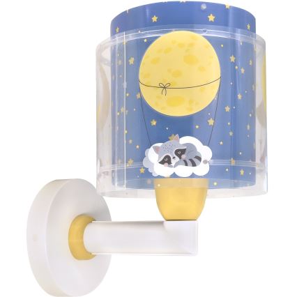 Dalber 76639 - Laste seinavalgusti MOON DREAMS 1xE27/15W/230V sinine