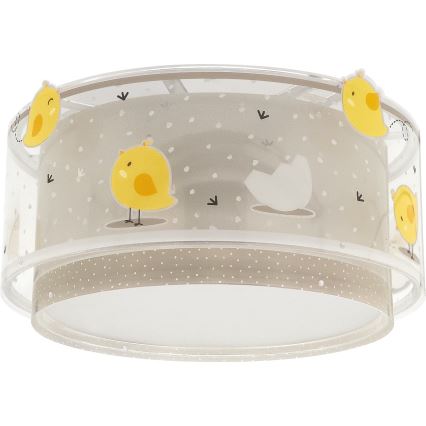 Dalber 76876 - Laevalgusti lastetuppa BABY CHICK 2xE27/15W/230V