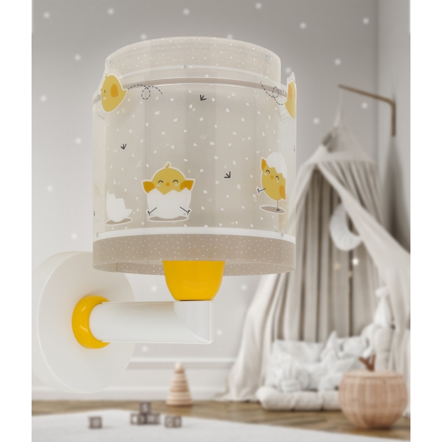 Dalber 76879 - Seinavalgusti lastetuppa BABY CHICK 1xE27/15W/230V