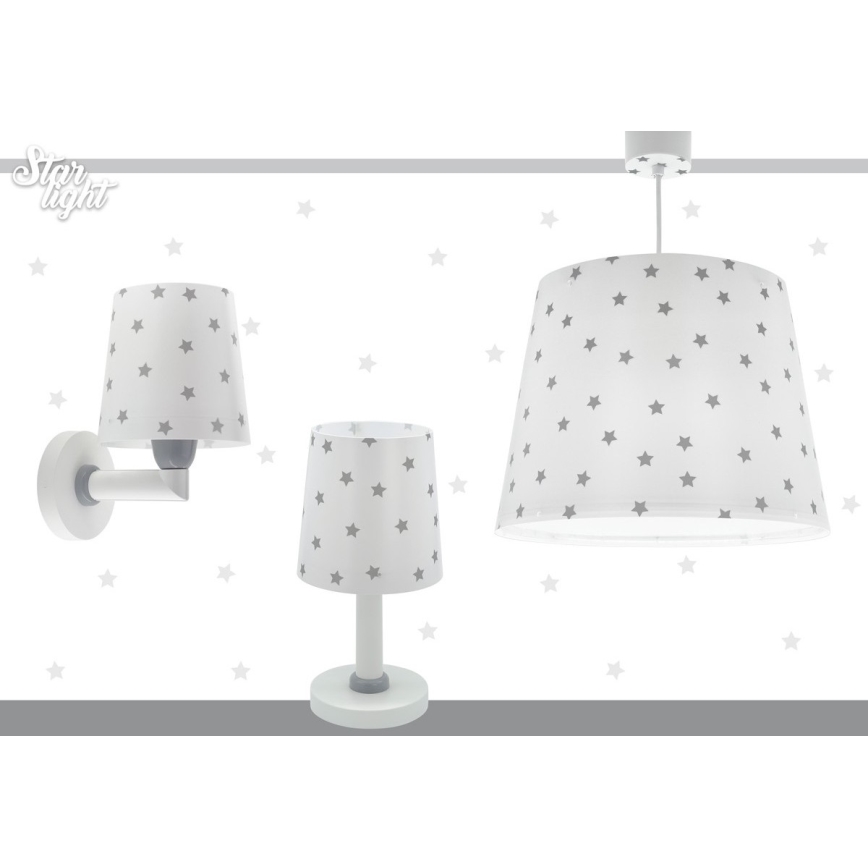 Dalber 82211B - Lamp lastetuppa STAR LIGHT 1xE14/40W/230V valge