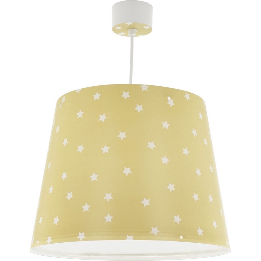 Dalber 82212A - Lühter lastetuppa STAR LIGHT 1xE27/60W/230V kollane
