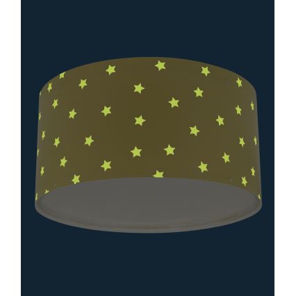 Dalber 82216A - Laevalgusti lastele STAR LIGHT 2xE27/60W/230V kollane