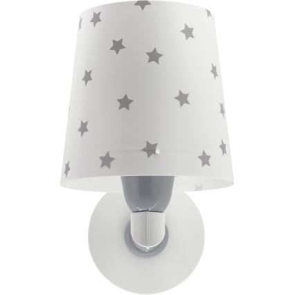 Dalber 82219B - Seinavalgusti lastetuppa STAR LIGHT 1xE27/60W/230V valge