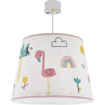Dalber 82462 - Lühter lastele FLAMINGO 1xE27/15W/230V