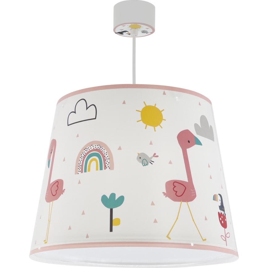 Dalber 82462 - Lühter lastele FLAMINGO 1xE27/15W/230V