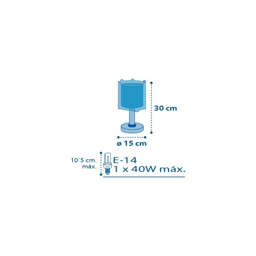 Dalber D-41341 - Lastetoa lamp PLANETS 1xE14/40W/230V