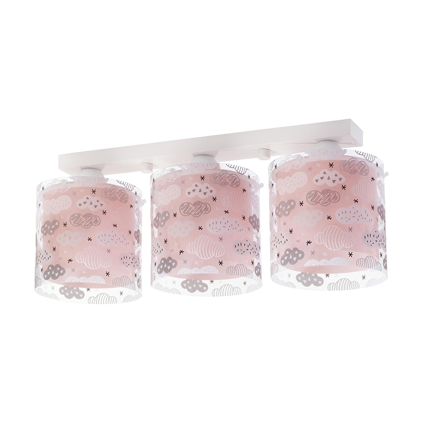 Dalber D-41413S - Laevalgusti lastetuppa CLOUDS 3xE27/60W/230V