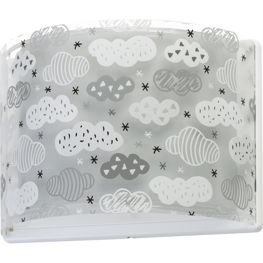 Dalber D-41418E -  Seinavalgusti lastetuppa CLOUDS 1xE27/60W/230V