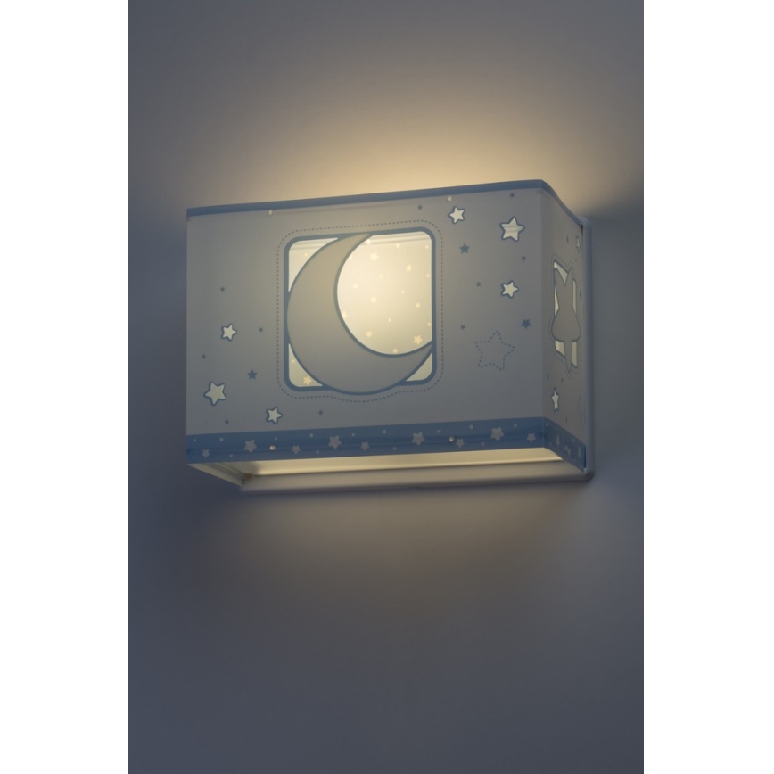 Dalber D-63238T - Seinavalgusti lastetuppa MOONLIGHT 1xE27/60W/230V