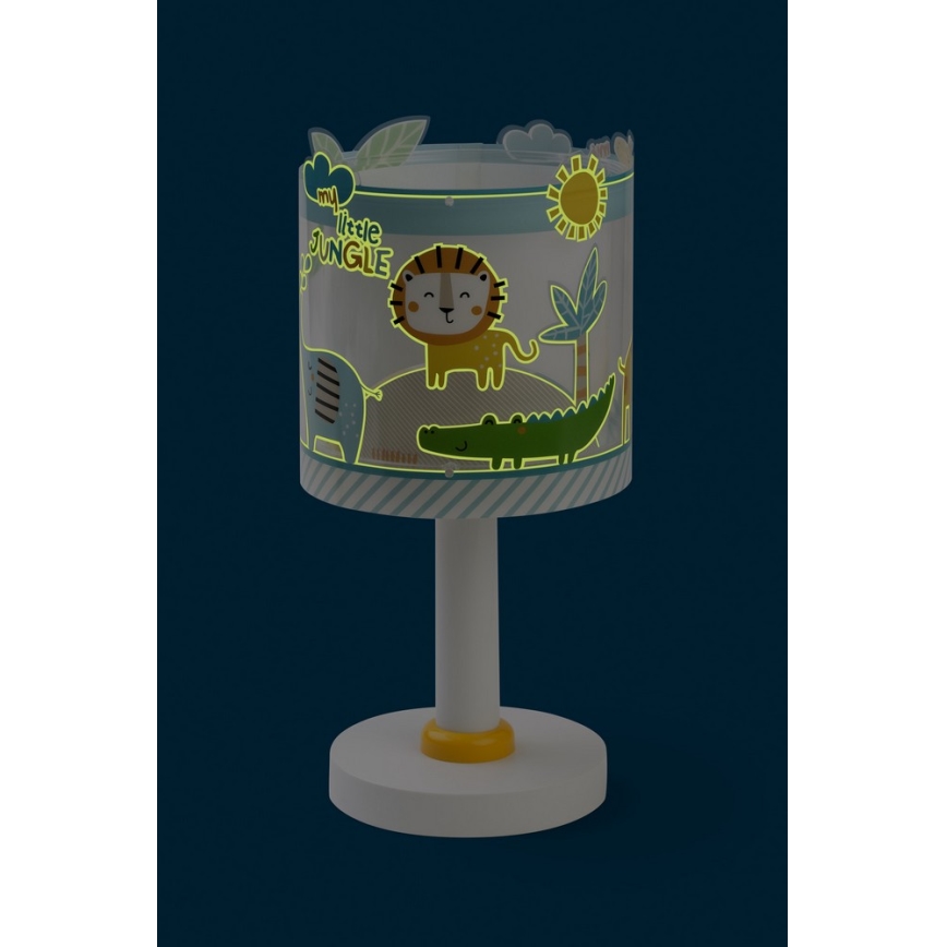 Dalber D-76111 - Lamp lastetuppa MY LITTLE JUNGLE 1xE14/8W/230V