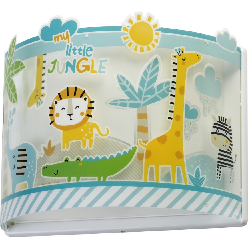 Dalber D-76118 - Seinavalgusti lastetuppa MY LITTLE JUNGLE 1xE27/15W/230V
