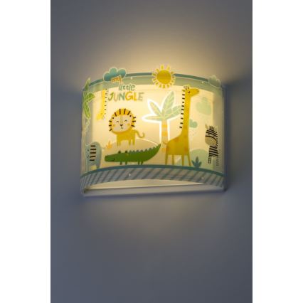 Dalber D-76118 - Seinavalgusti lastetuppa MY LITTLE JUNGLE 1xE27/15W/230V