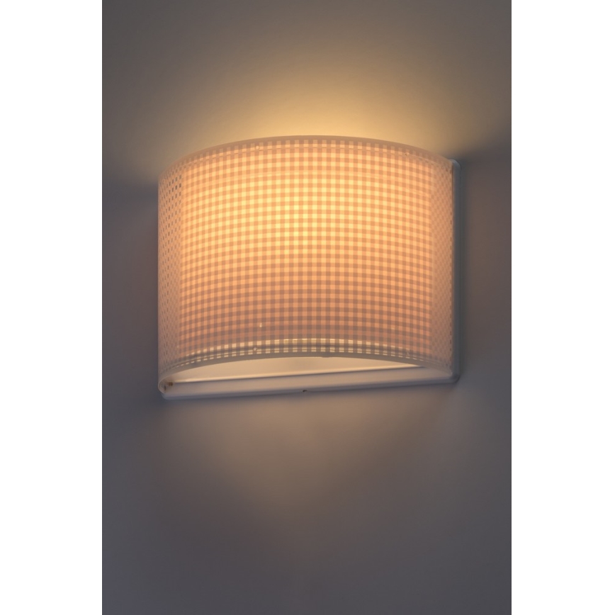 Dalber D-80228S - Seinavalgusti lastetuppa VICHY 1xE27/60W/230V