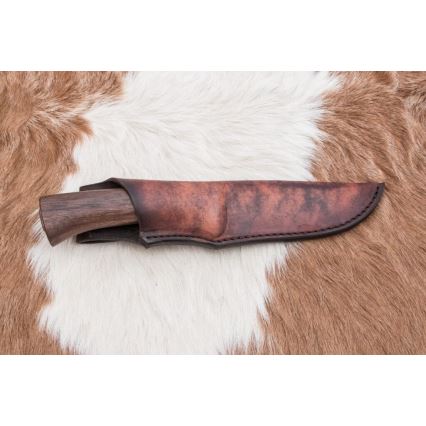 Damaskuse jahinuga 11,8 cm pähkel/hirve sarv