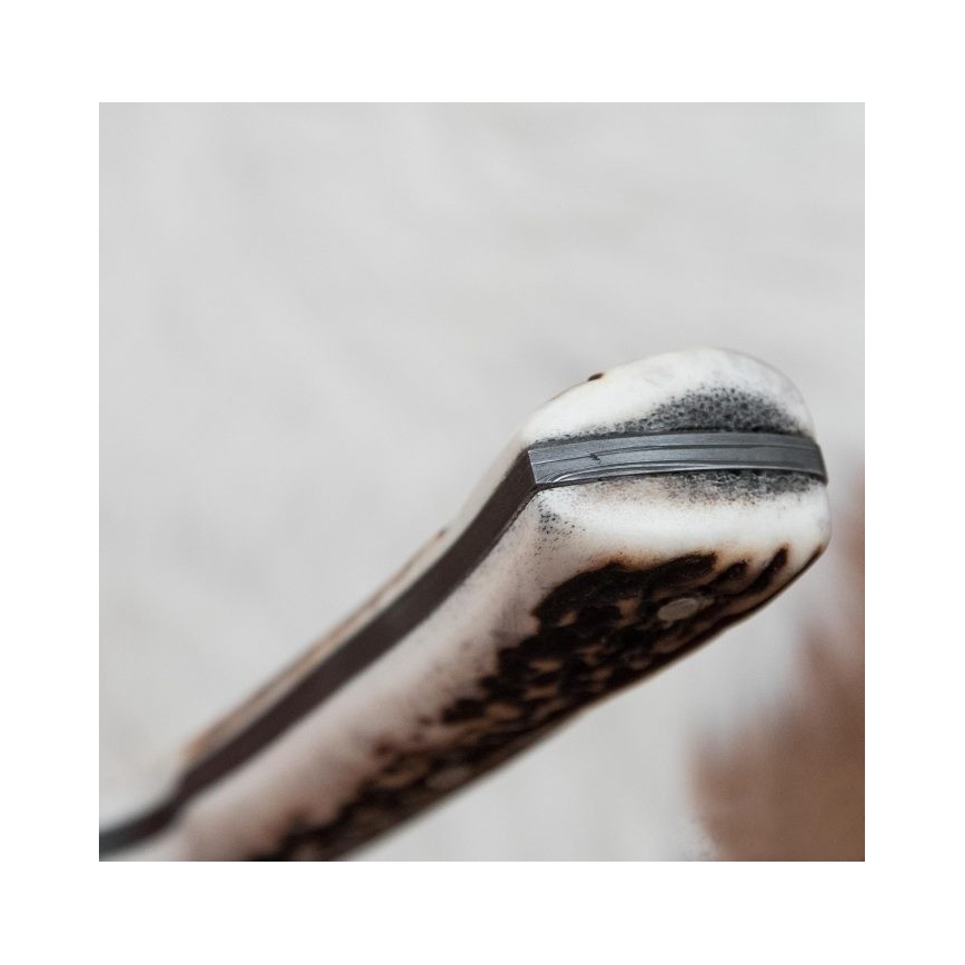 Damaskuse jahinuga 11 cm hirve sarv