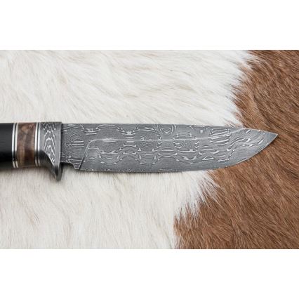 Damaskuse jahinuga 13 cm pappel/eebenipuu