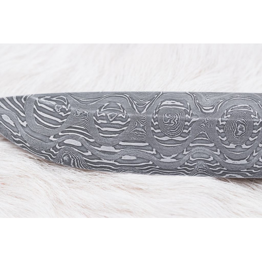 Damaskuse jahinuga 13 cm pappel/eebenipuu