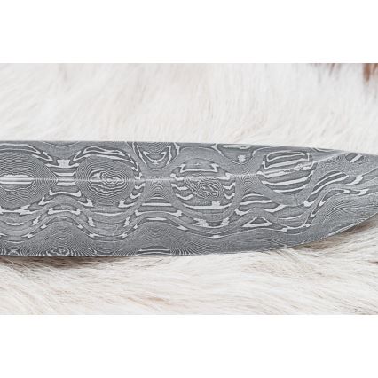 Damaskuse jahinuga 13 cm pappel/eebenipuu