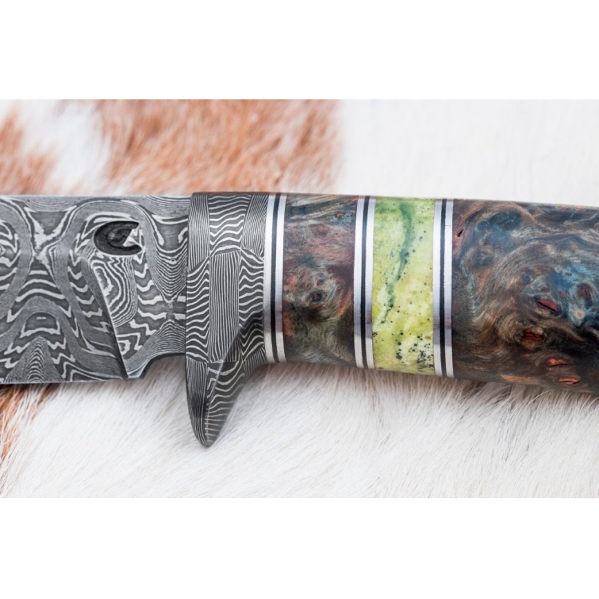 Damaskuse jahinuga 14,5 cm lepp/serpentiin