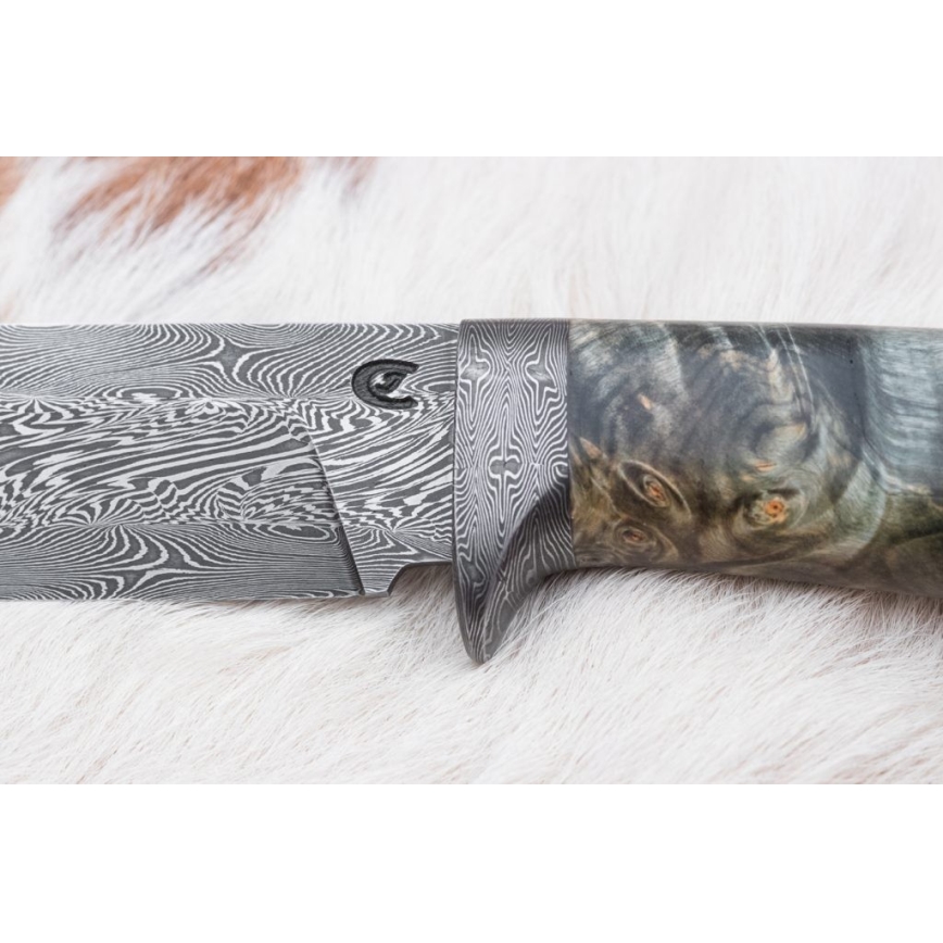 Damaskuse jahinuga 14 cm kastan