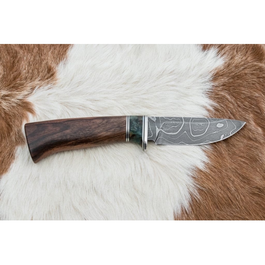Damaskuse jahinuga 9,7 cm pähkel/vaher