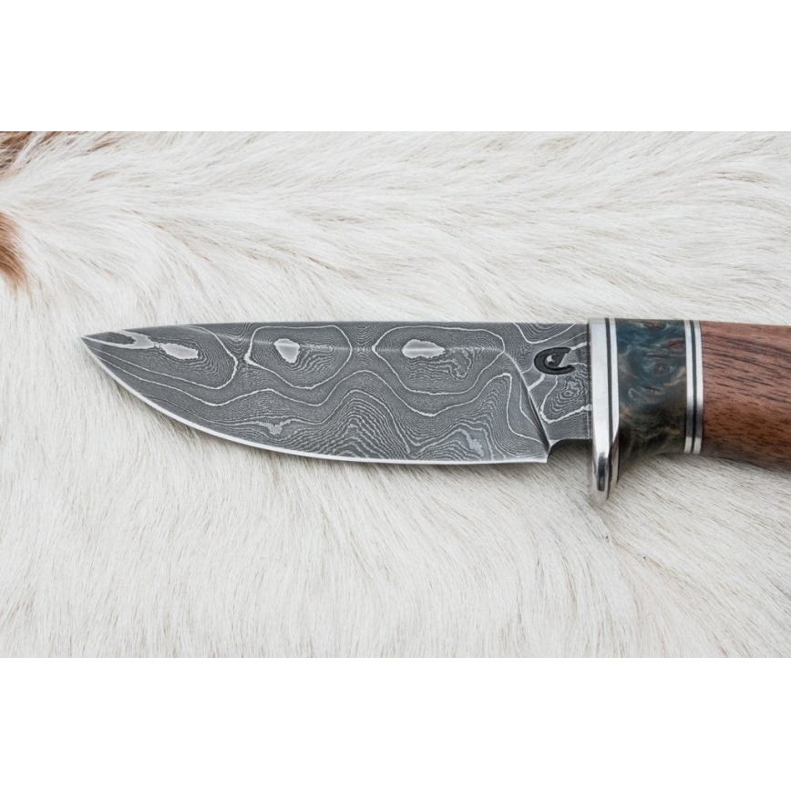 Damaskuse jahinuga 9,7 cm pähkel/vaher