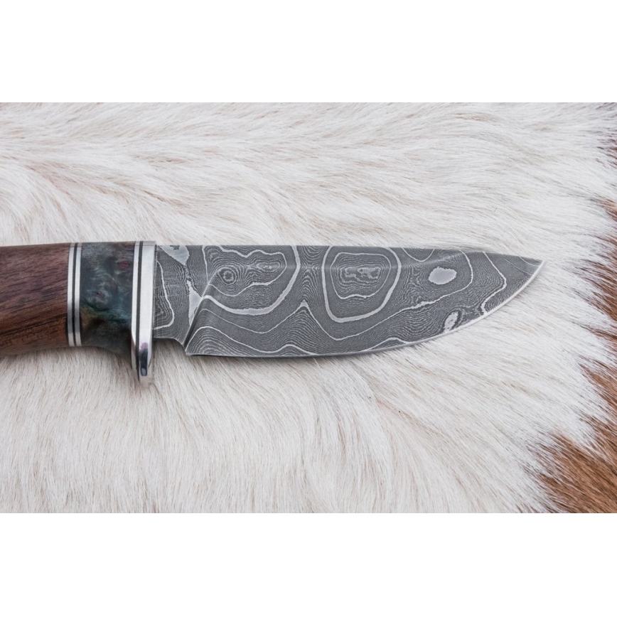 Damaskuse jahinuga 9,7 cm pähkel/vaher