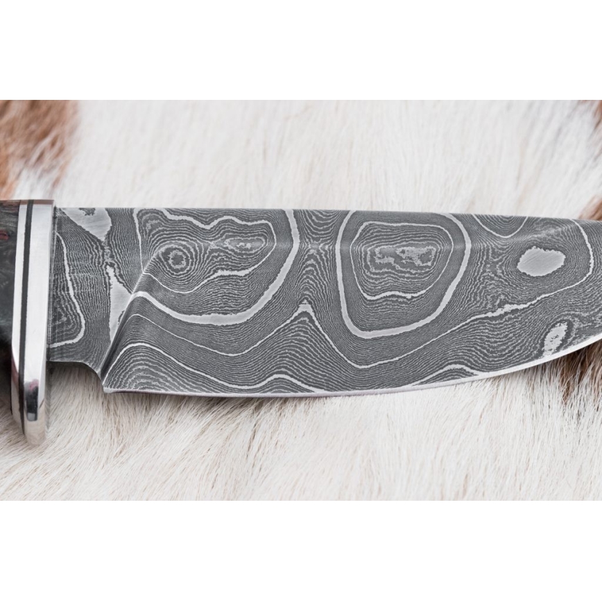 Damaskuse jahinuga 9,7 cm pähkel/vaher
