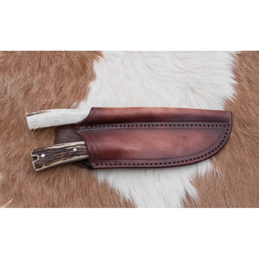 Damaskuse jahinuga minisaega 12 cm hirve sarv