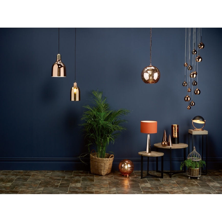 Där Lighting AUR1564 - Laelühter kaabliga AURELIA 15xG4/10W/230V must/vasetoon