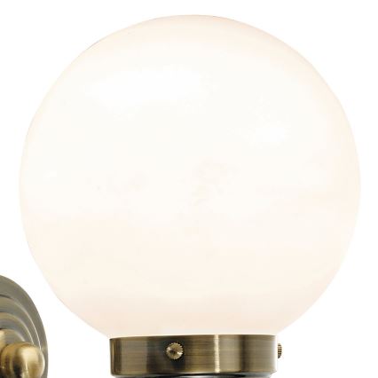 Där Lighting BAR0775 - BARCLAY vannitoa seinavalgusti 1xE14/40W/230V IP44 messing