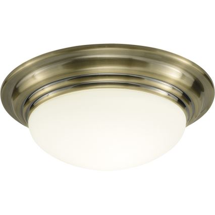 Där Lighting BAR5275 - Vannitoa laevalgusti BARCLAY 1xE27/60W/230V, läbimõõt 31 cm, messingviimistlus