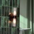 Där Lighting BOL0922 - Vannitoa seinavalgusti BOLTON 2xG9/5W/230V IP44 must