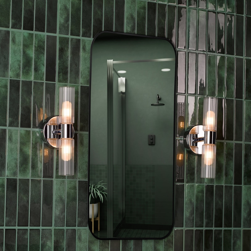 Där Lighting BOL0950 - Vannitoa seinavalgusti BOLTON, 2×G9/5W/230V, IP44, läikiv kroom