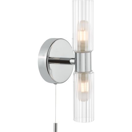 Där Lighting BOL0950 - Vannitoa seinavalgusti BOLTON, 2×G9/5W/230V, IP44, läikiv kroom
