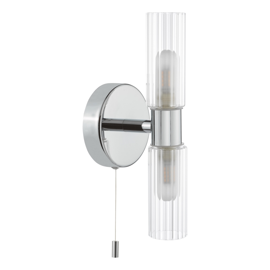 Där Lighting BOL0950 - Vannitoa seinavalgusti BOLTON, 2×G9/5W/230V, IP44, läikiv kroom