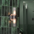 Där Lighting BOL0950 - Vannitoa seinavalgusti BOLTON, 2×G9/5W/230V, IP44, läikiv kroom