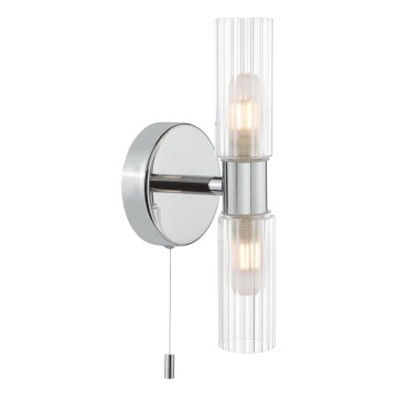 Där Lighting BOL0950 - Vannitoa seinavalgusti BOLTON, 2×G9/5W/230V, IP44, läikiv kroom