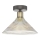 Där Lighting BOY0175 - Laelamp BOYD 1xE27/60W/230V Ø 25 cm messing/selge klaas