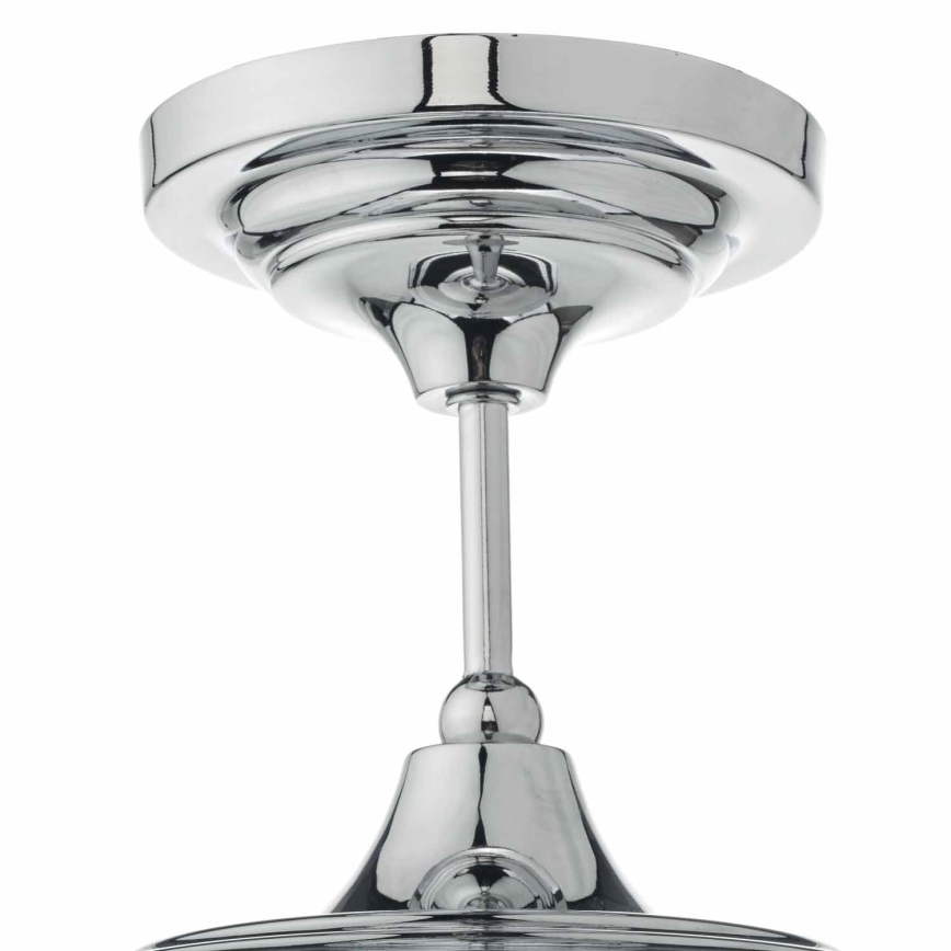 Där Lighting CAD0150 - Vannitoa pinnapealne lühter CADEN 1xE27/60W/230V IP44 läikiv kroom